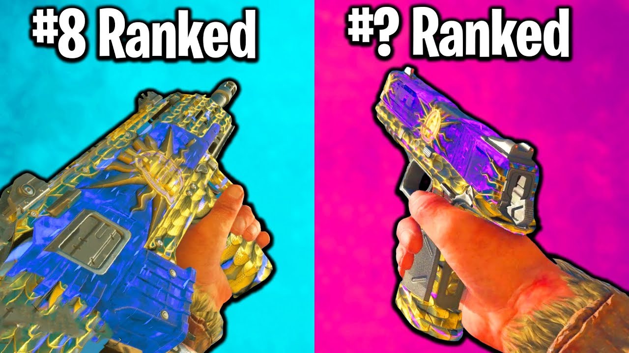 TOP 10 GUNS IN BLACK OPS 4 ZOMBIES RANKED (#1  is OP)
