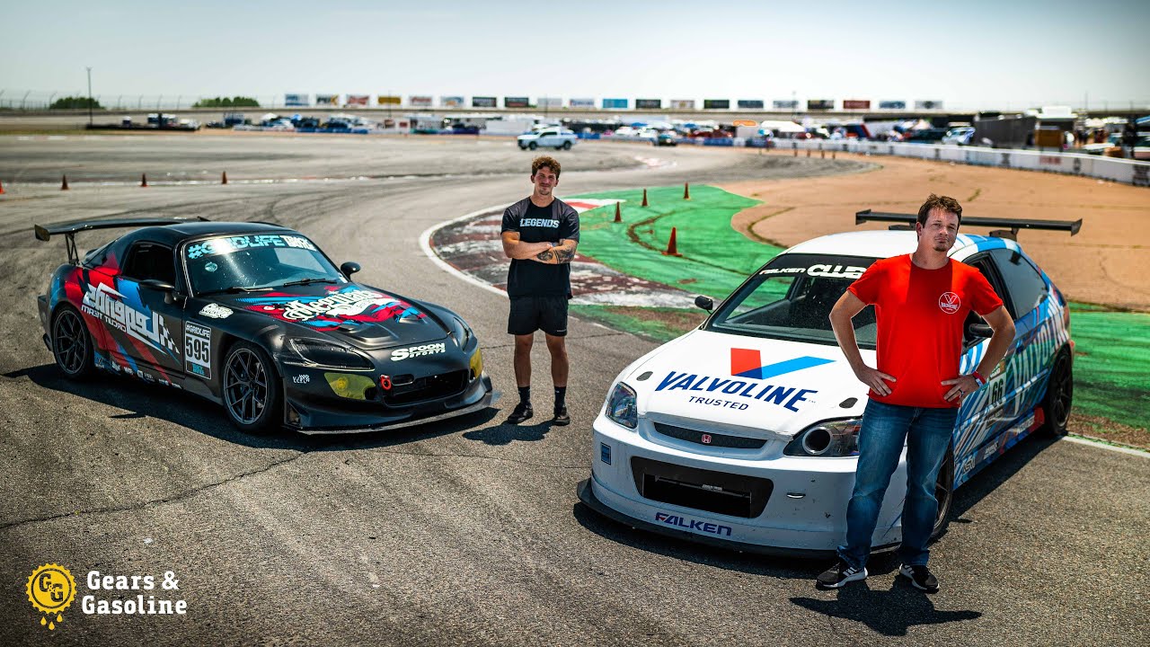Civic vs S2000! - Battling DUSTIN WILLIAMS at Gridlife Alpine Horizon