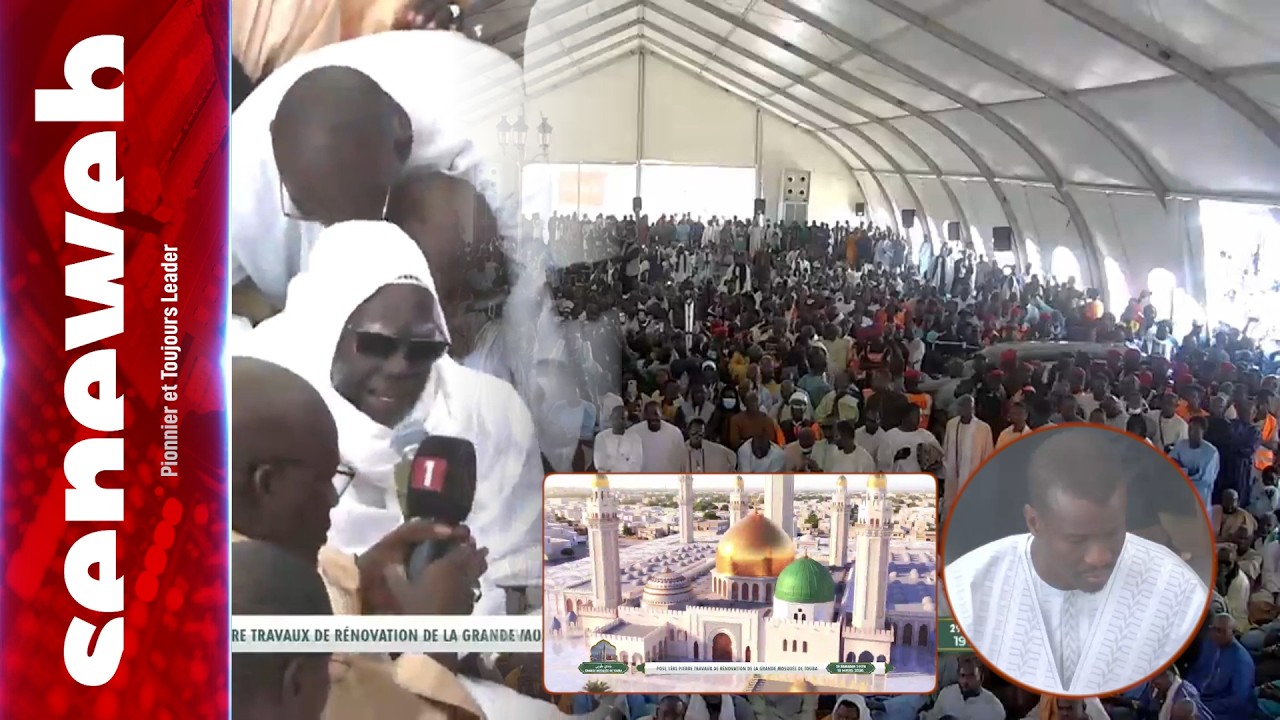 Travaux de rénovation de la Grande Mosquée : Serigne Mountakha magnifie l’engagement des disciples