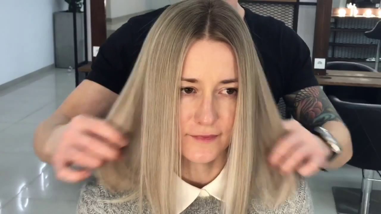 Коррекция мелирования.