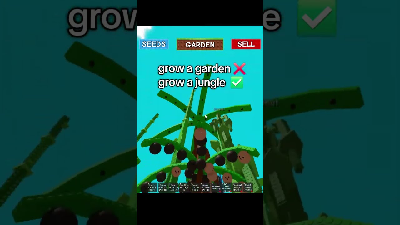 grow a jungle #roblox #fyp