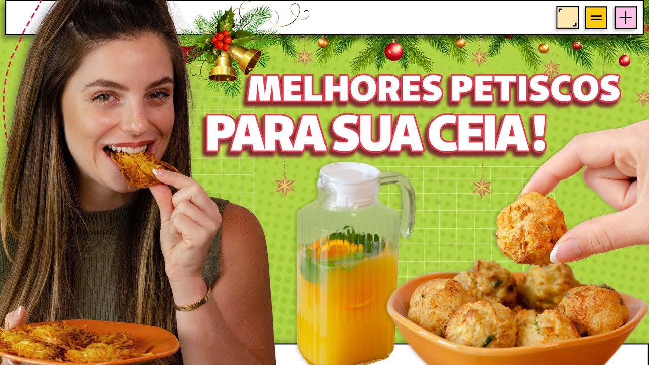 TENHA UMA CEIA DE NATAL SAUDÁVEL! RECEITA DE BOLINHO DE BACALHAU E CHIPS DE MANDIOCA | Thaisa Leal