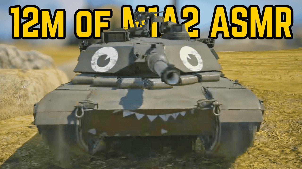 War Thunder | M1A2 ASMR