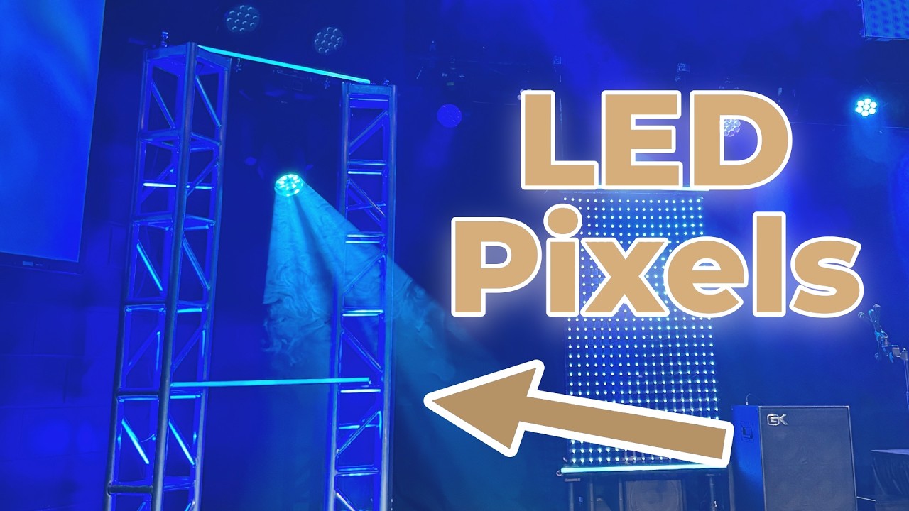 Elevating this Stage with LED Pixels!