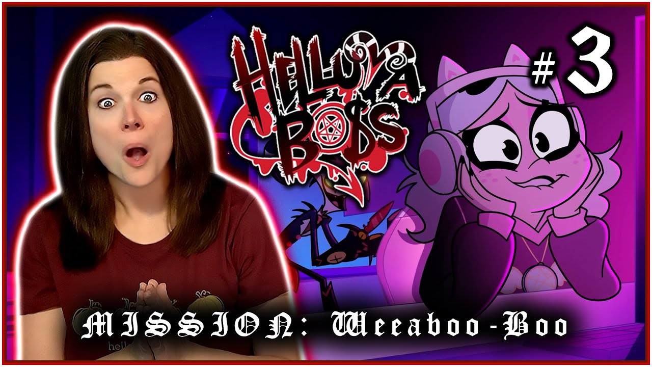 HELLUVA SHORTS #3 MISSION: Weeaboo-Boo | REACTION!!