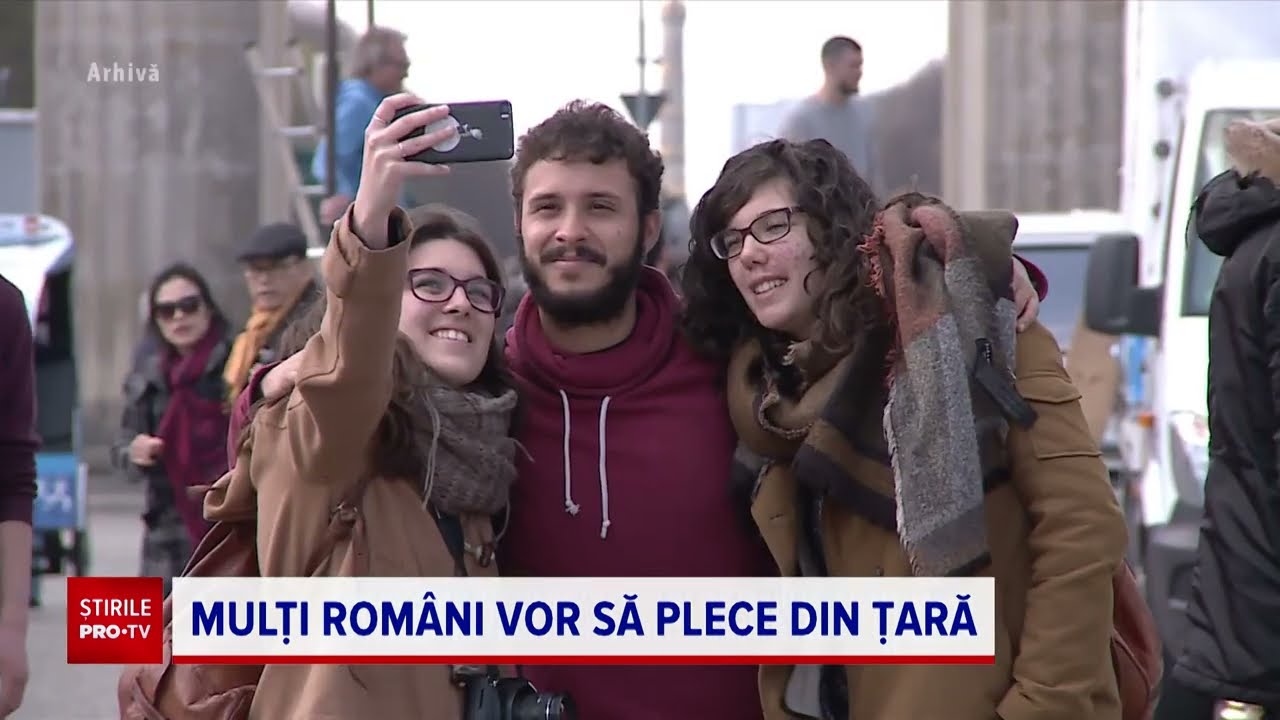 Românii, tot mai hotărâți să plece din țară din cauza sărăciei sau a corupției