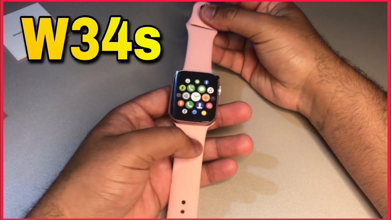 Smartwatch W34s Unboxing e Review