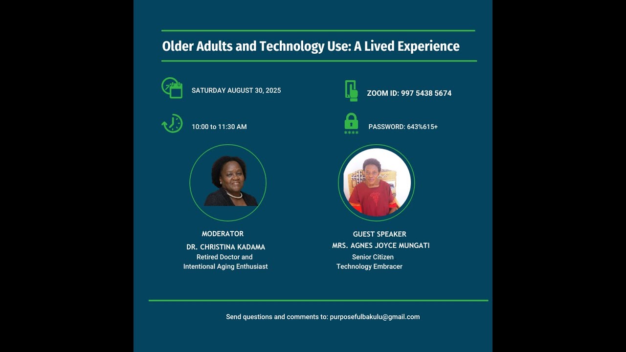 Older Adults and Technology Use: A Lived Experience