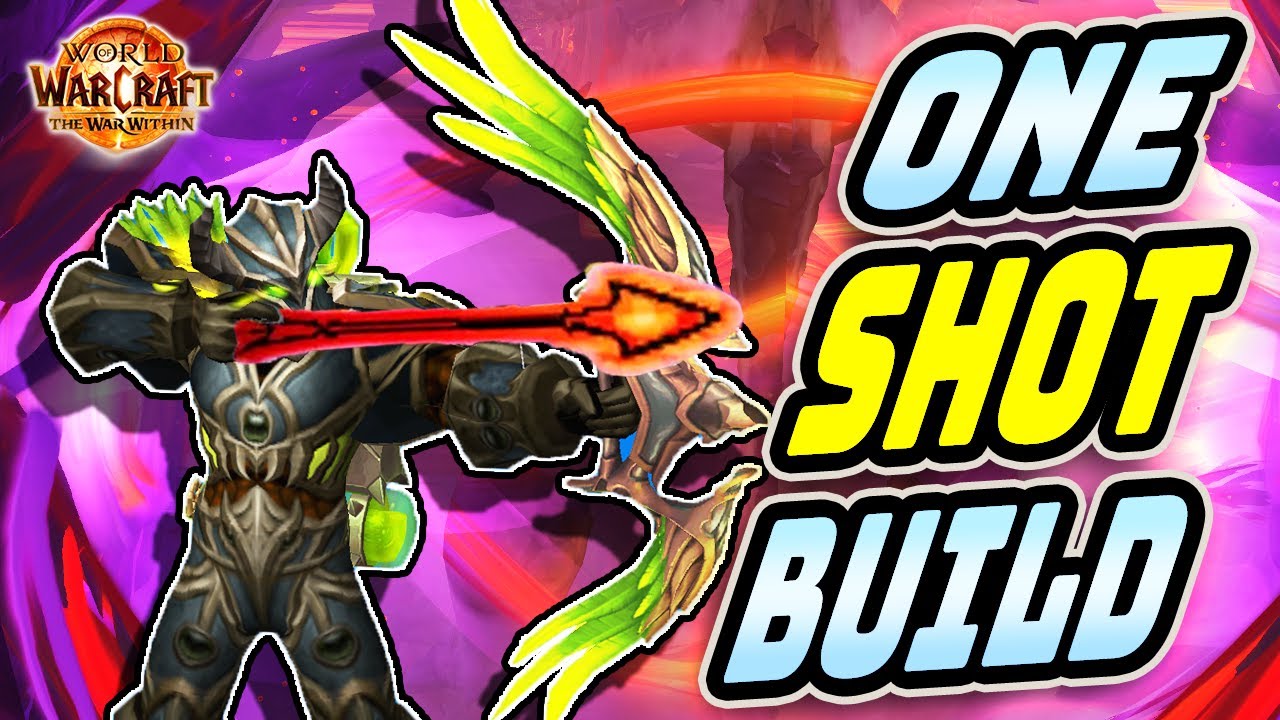 BEST MM BUILD !? Marksman Hunter Gear Stats Burst Rotation 11.1 The War Within World of Warcraft PvP