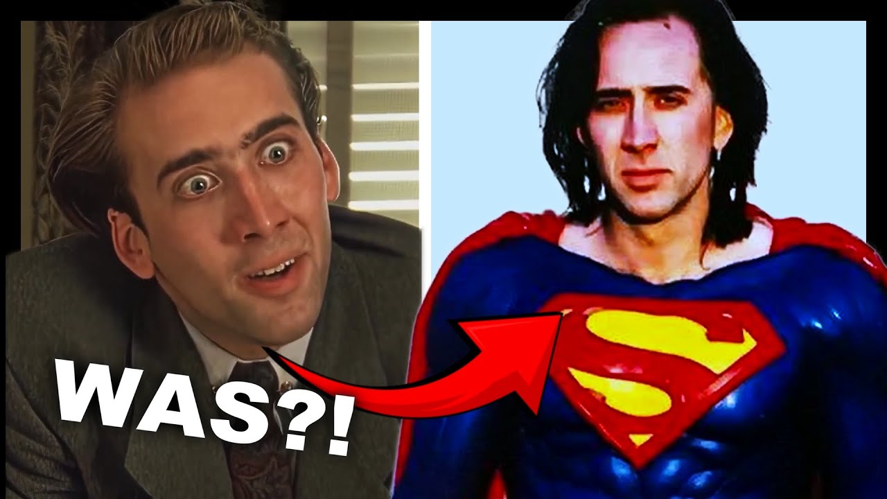 WAS?! Nicolas Cage war SUPERMAN | Geschichten aus der FILMWELT