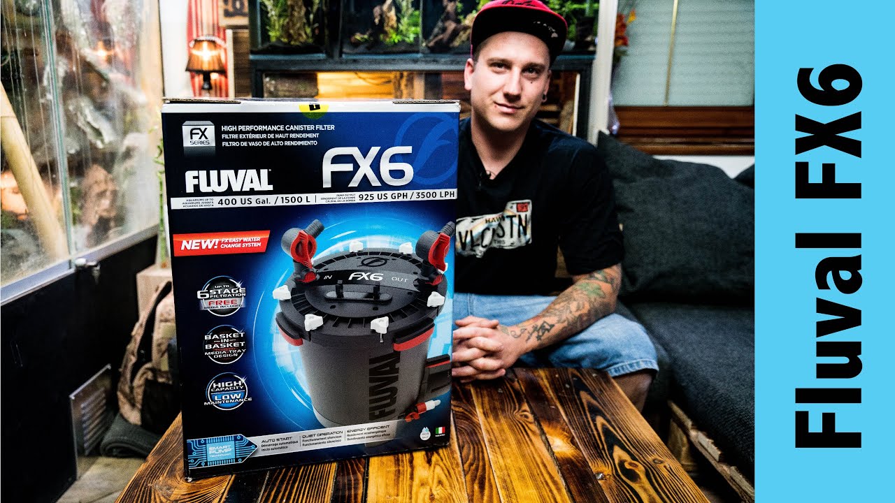 Fluval FX6 Aquarium Außenfilter Extreme Leistung und Leise 1500 l / Roter Oskar Teil 2