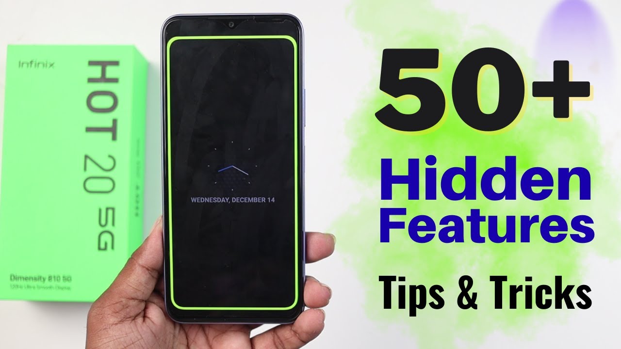 Infinix Hot 20 5G Tips and Tricks || Infinix Hot 20 5G Top 50+ Hidden Features