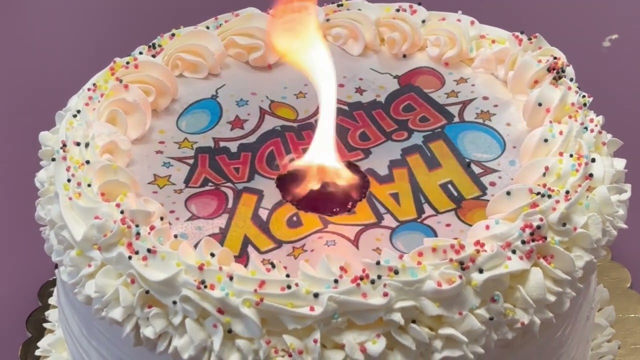 Vafa Personalizata Inflamabila subtire A4 - Burn Away Cake - Lumea