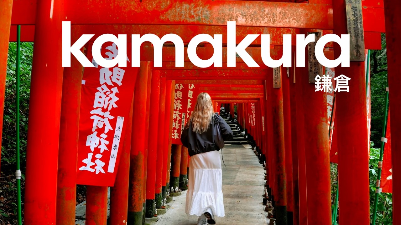 Kamakura Japan Guide: Things to do, Cafés, Thrifting & Temple Walk | Japan Travel Vlog