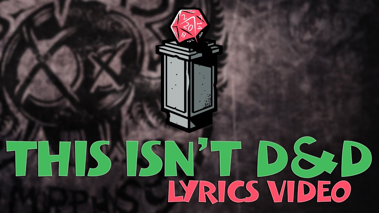Future Idiots - This isn't D&D ( Lyrics Video )