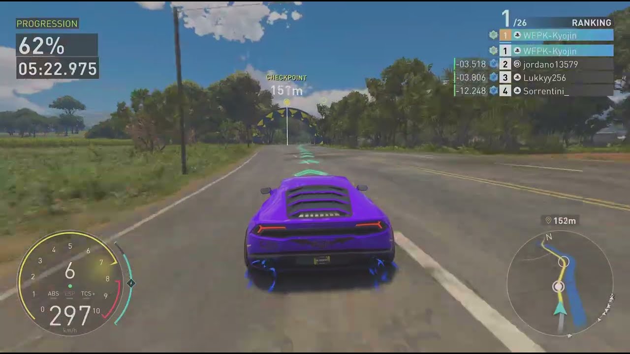 Solopacing with the huracan | Ranked Grand Race Season 8