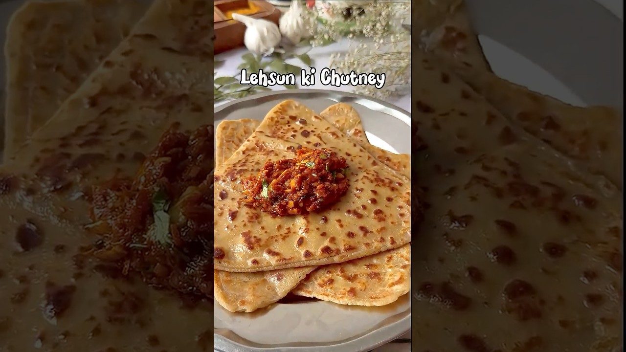 Lehsun/Garlic Chutney #garlic #chutney #spicy #recipe #foodvideo #food #trending #cooking #tasty