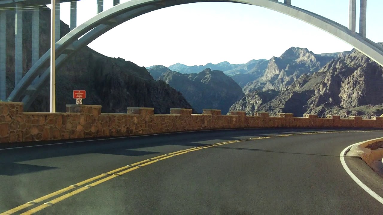 Hoover Dam Access Road (NV 172) eastbound