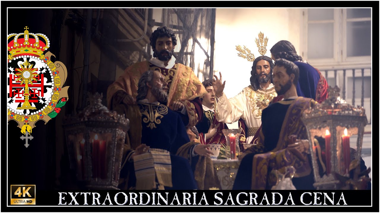 4K | PROCESION EXTRAORDINARIA | SAGRADA CENA POR SANTIAGO | AM POLILLAS | SEPTIEMBRE 2024 CADIZ