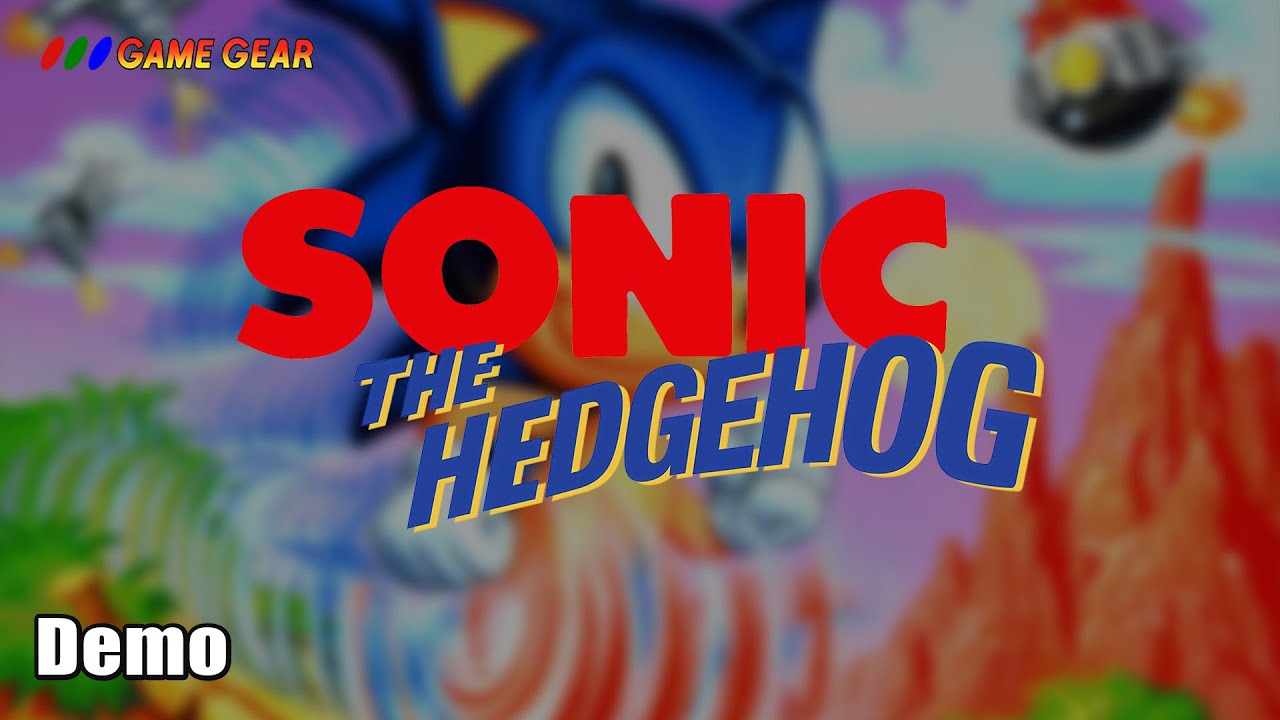 Let's Play Sonic the Hedgehog | Demo | Sega Game Gear - NR