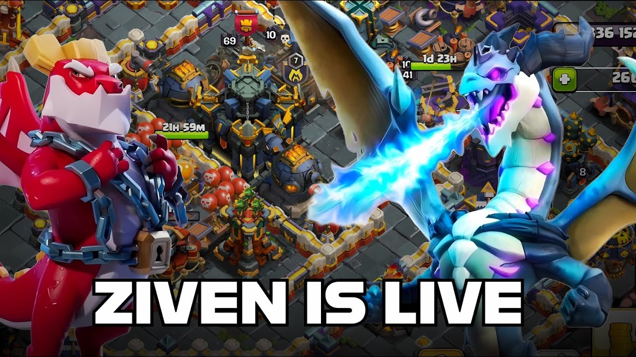 New Hero Dragon DUKE! op | Clash of Clans Live