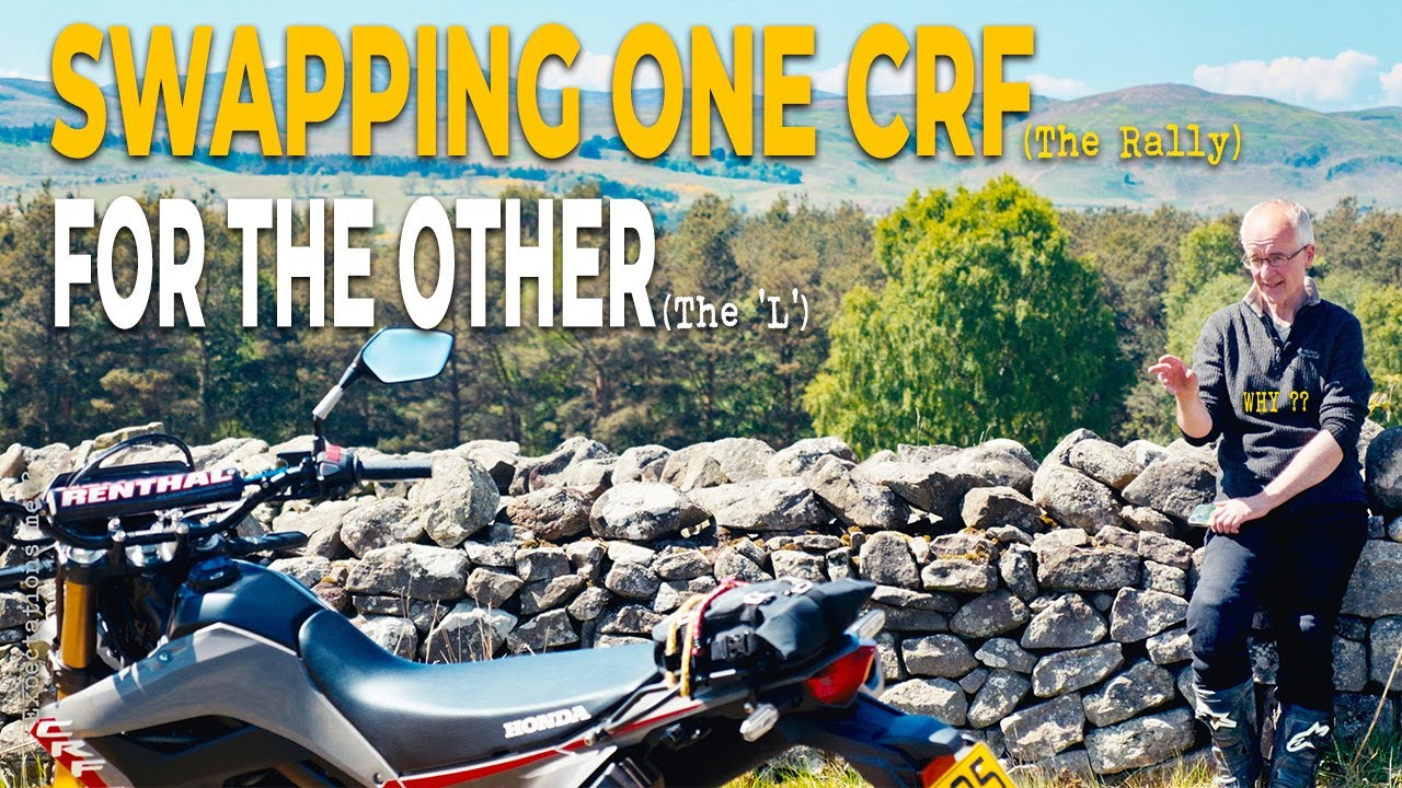 Honda CRF300 Rally and swapping it for the 2025 CRF300L