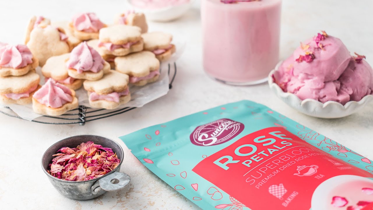 Suncore Foods® Rose Petals Superbloom Recipes