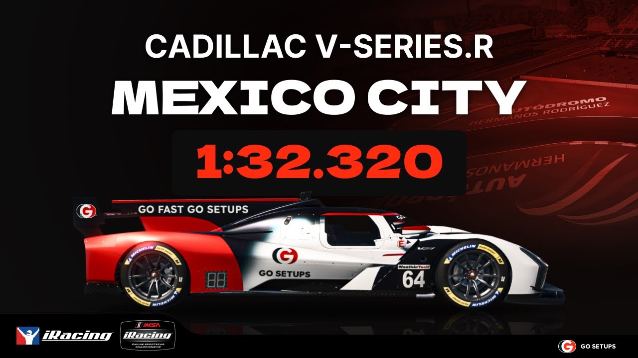 iRacing | Cadillac V-Series.R - Mexico GP - IMSA - 2025 S4 Week 7 | Hotlap