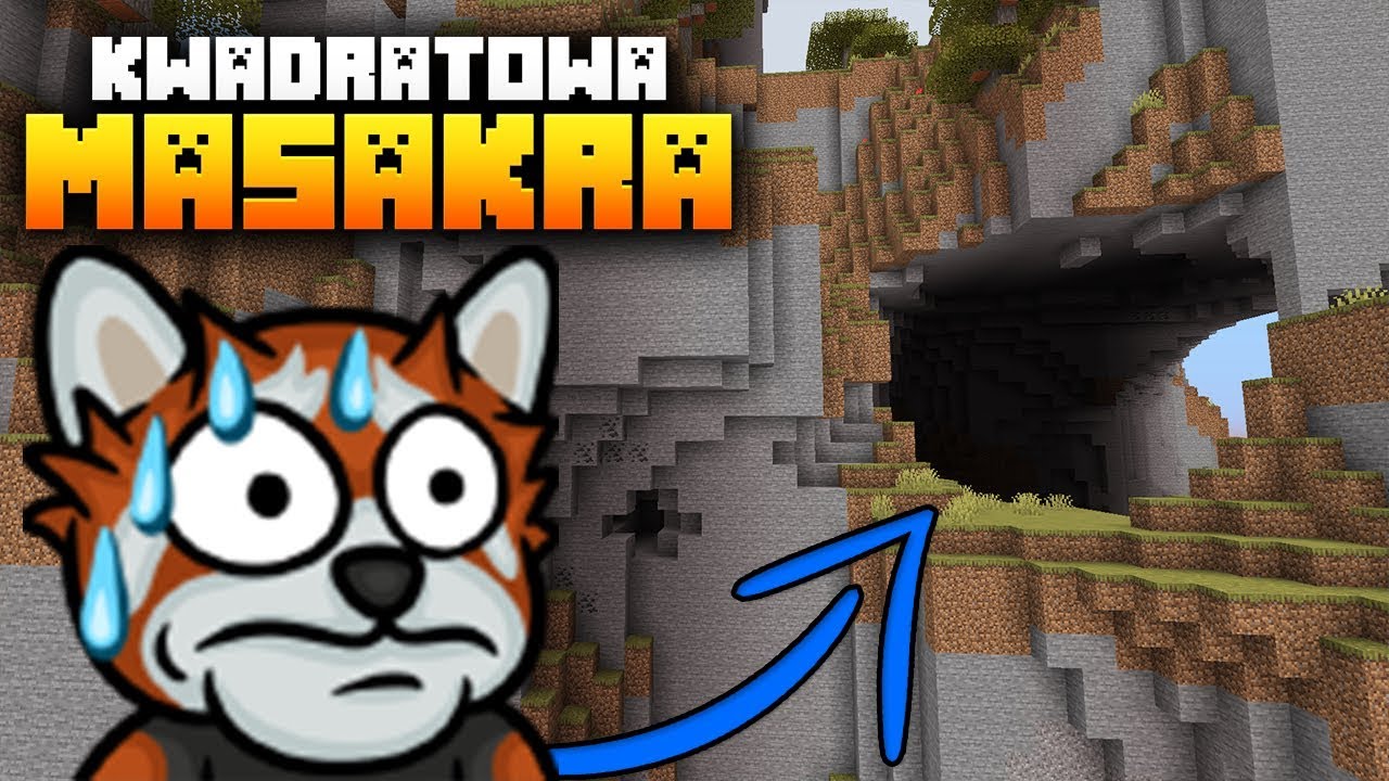 CO JA ZNALAZŁEM... TO JEST NAJLEPSZE MIEJSCE NA SERVERZE!  - Minecraft Kwadratowa Masakra Ewron
