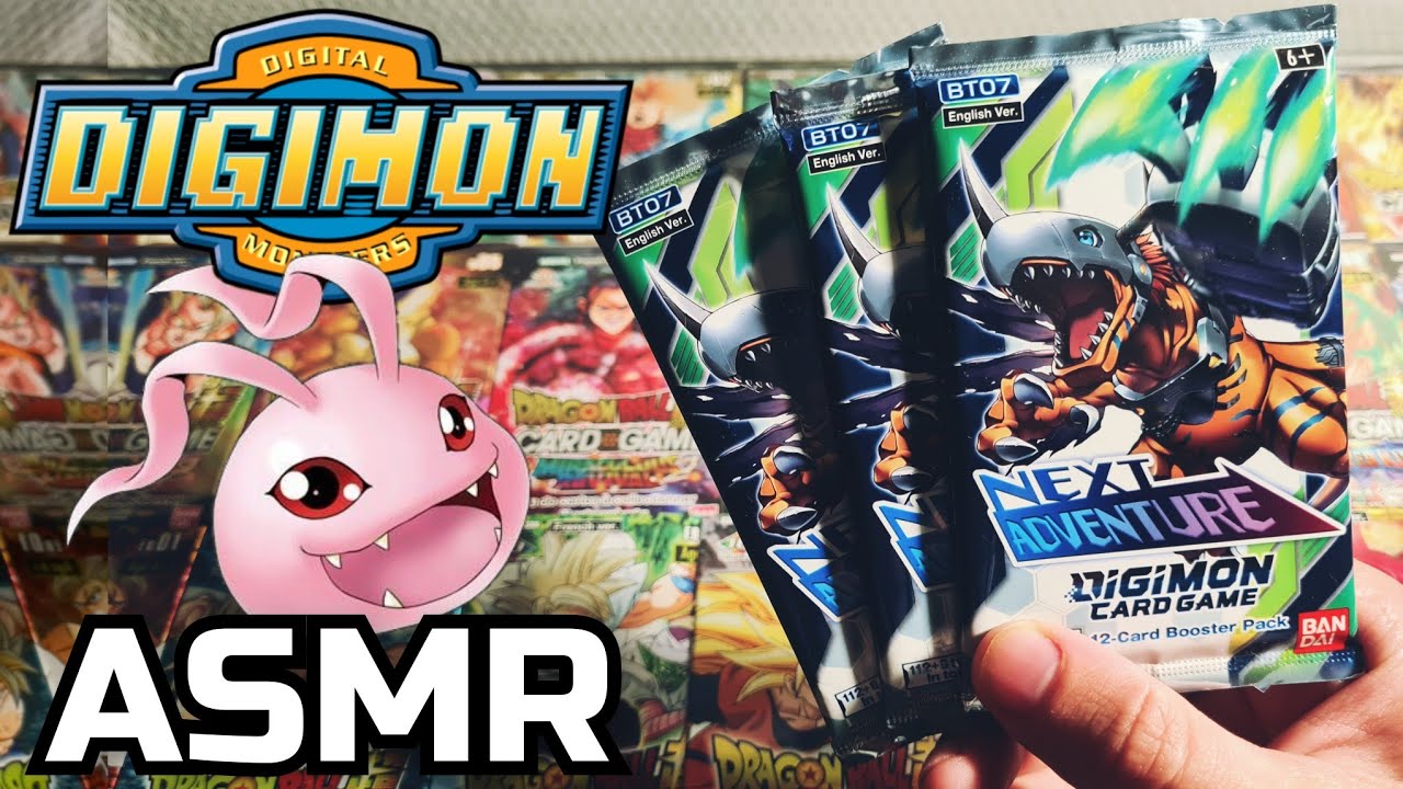 J'ouvre des Boosters DIGIMON ~ ASMR FRANÇAIS 💠