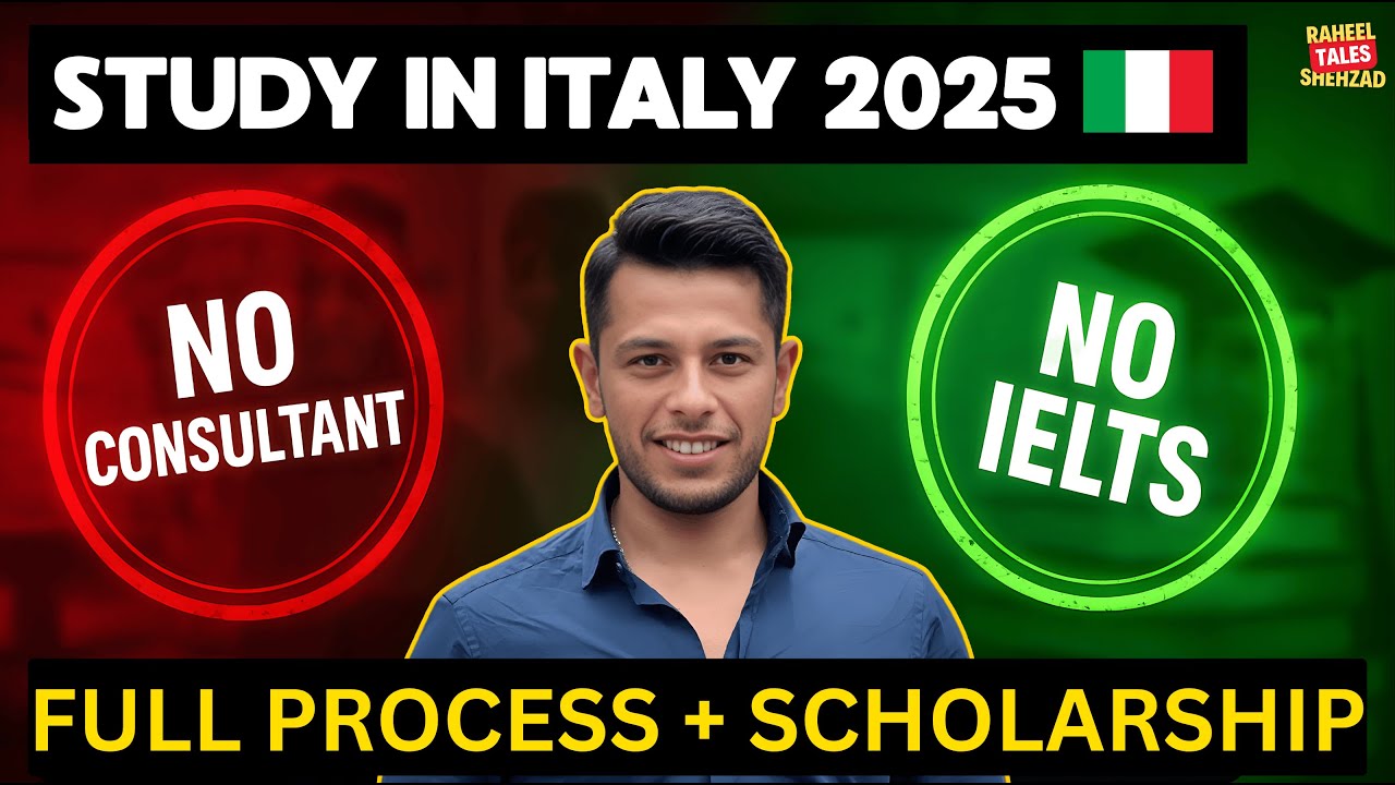 Study in Italy 2025 🇮🇹 | No IELTS, No Consultant Needed | Full Admission & Scholarship Guide