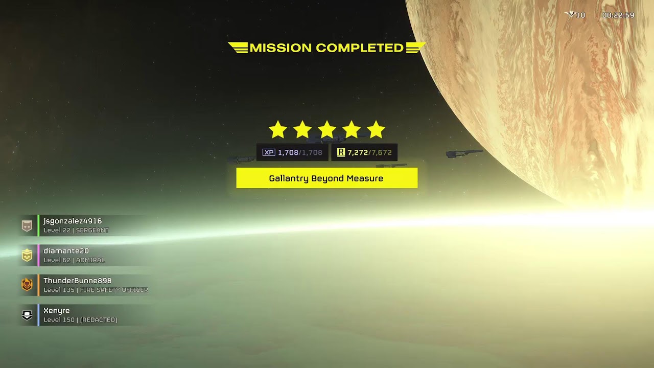 Chill Stream, Helldivers 2 (1/25)