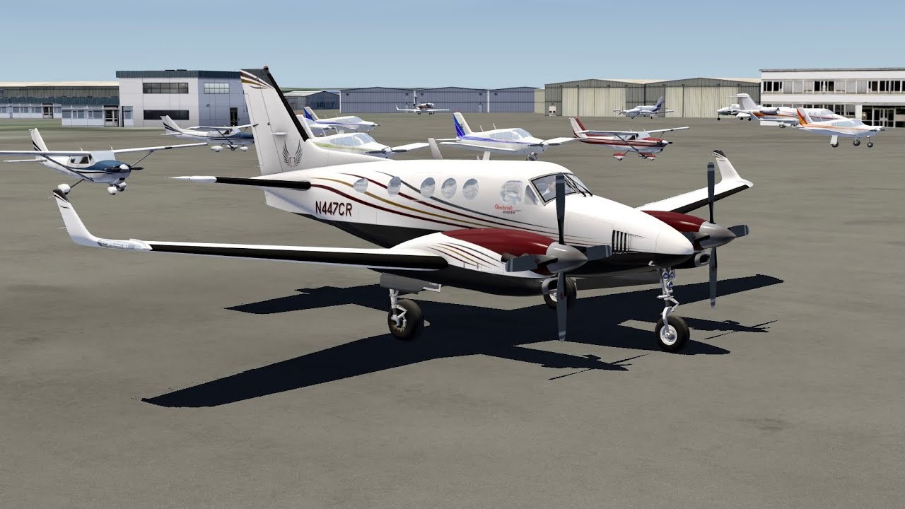 Aerofly FS 2021 How to: start up the King Air C90 GTx