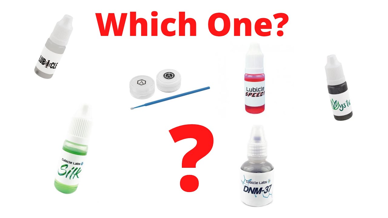 Which Cube Lube should you buy?