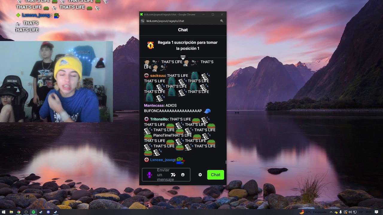 HOY ESTOY FELIZ. JOSEADOR BUENA ONDA. BUENAS VIBRAS. - rageylo stream 12-02-25