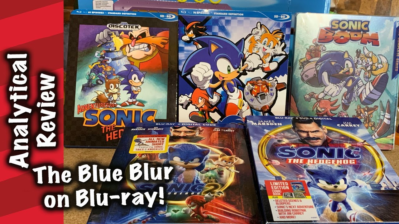 The Blue Blur comes to Blu-ray! Sonic Shows and Movies Blu-ray Reviews