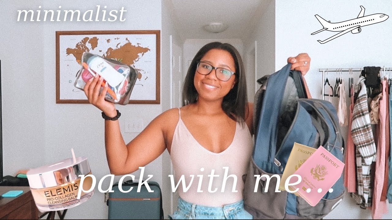 pack with me 2023 ✈️| Pack w/ me 3 Days in a Carry-on, | Minimal Travel Essentials 2023