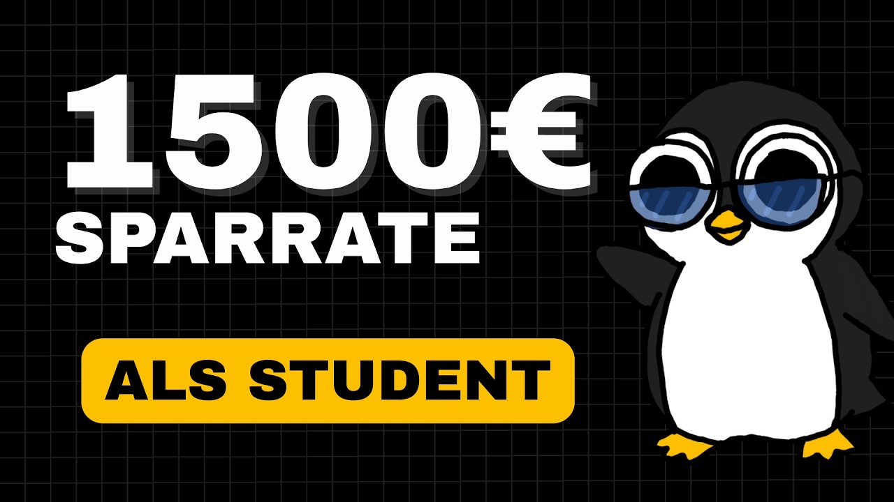 1.500€ Sparrate als Student: Meine echten Zahlen