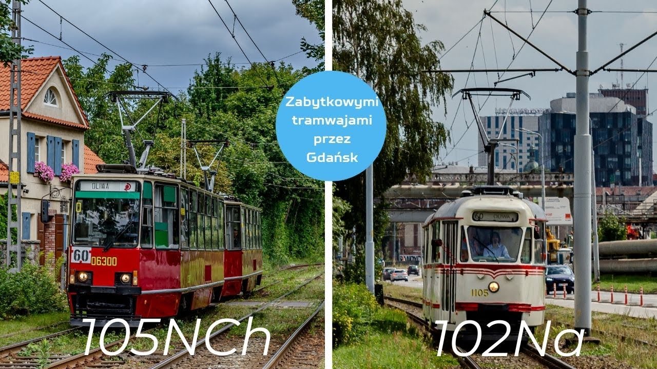 Zabytkowymi tramwajami przez Gdańsk - linia 60