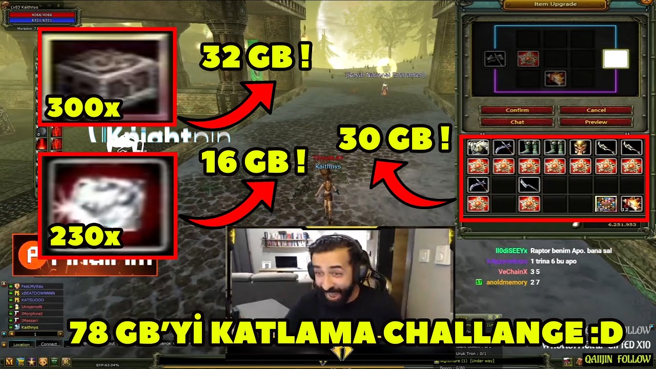 Kaithnys - (Agartha) 300 Old Draki , 230 Silver Gem Ve +9 Upgrade Yapıyor ! Knight Online