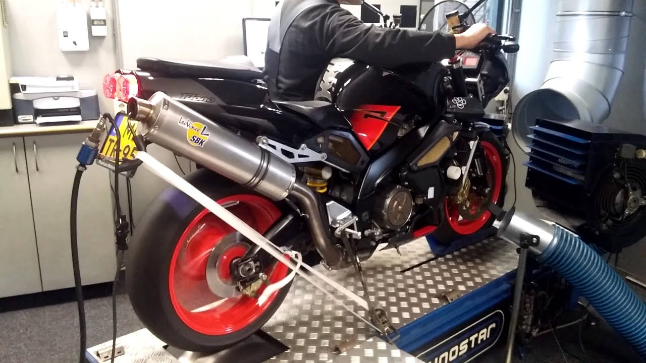 Aprilia rsv 1000 r tuono dyno run !