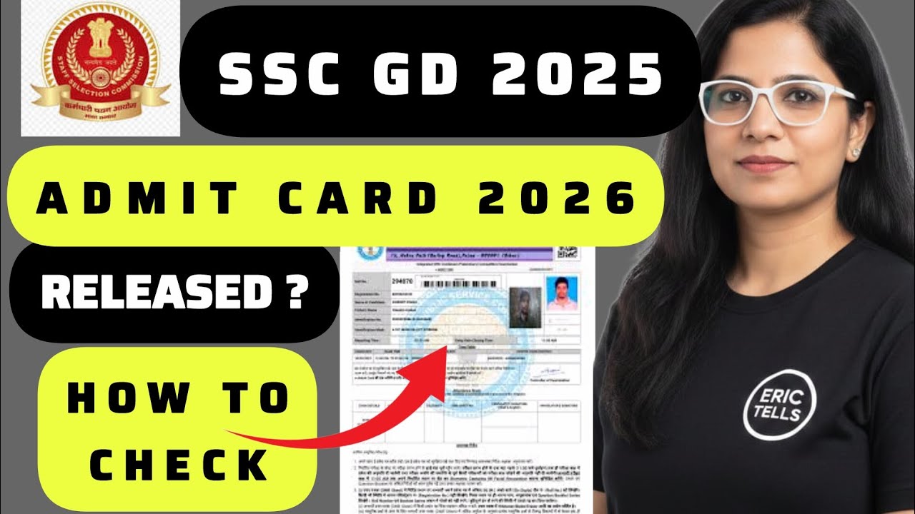 ssc gd admit card 2026 | ssc gd hall ticket 2026