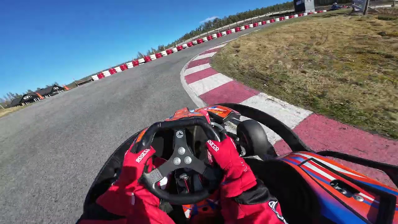How to race on professional racing track on a rental gokart and get a fastest time?