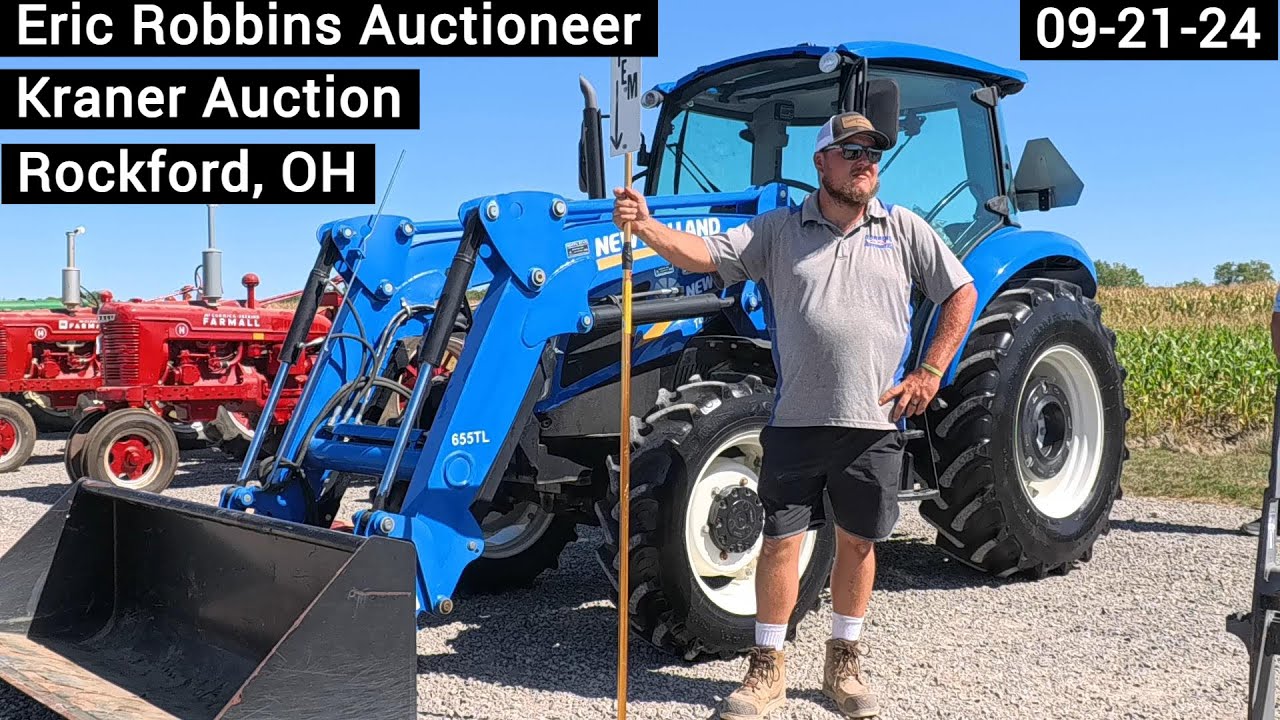 Результаты - New Holland T4.75 - IH T9 | Бульдозеры TD9 - Farmall H - Oliver 770 - Аукцион Kraner...