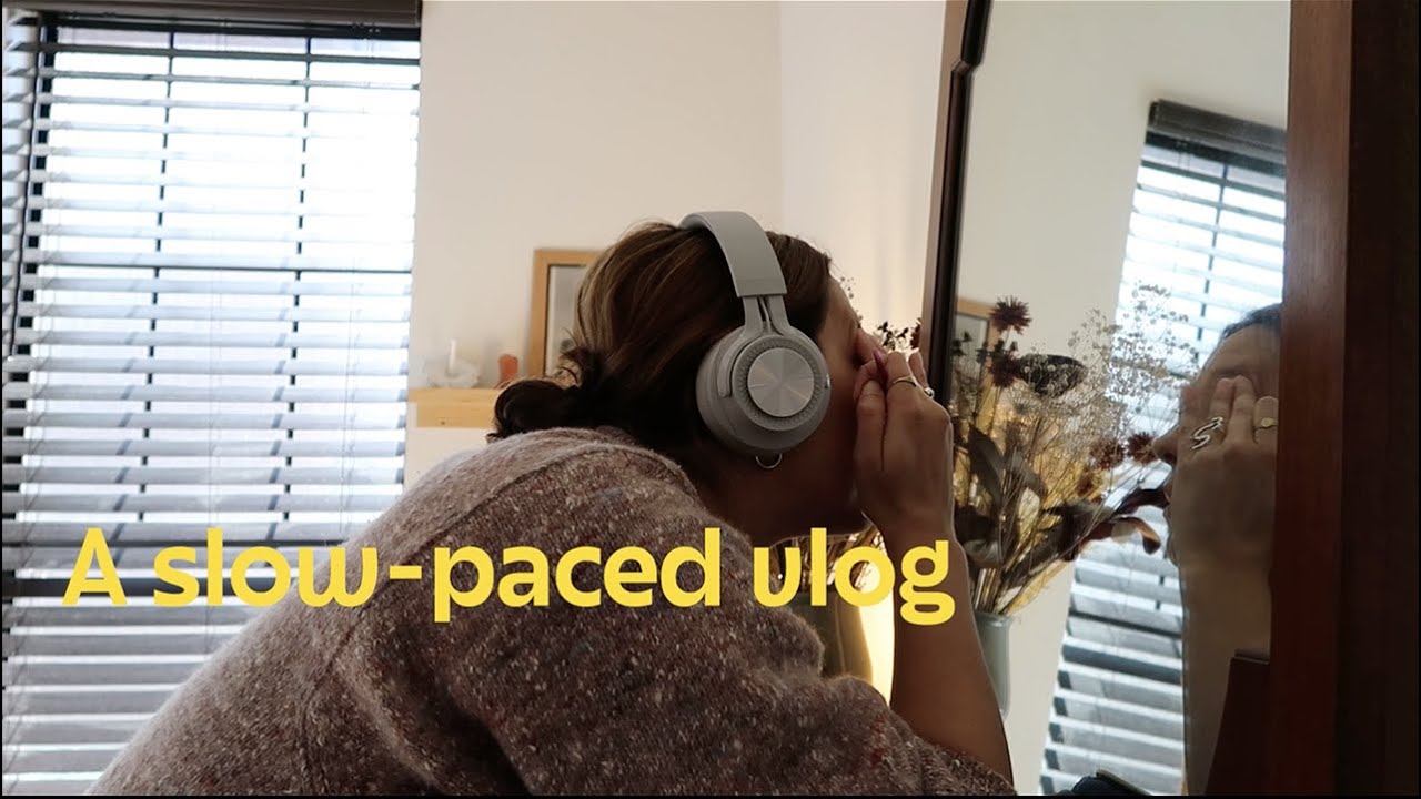 A Slow-Paced Vlog | small business things, book shopping, etc