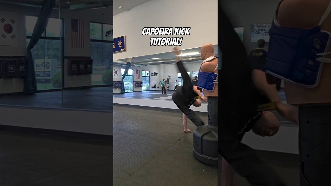 Capoeira Kick Tutorial! #trending #capoeira #muaythai #martialarts #karate #shorts #taekwondo #mma