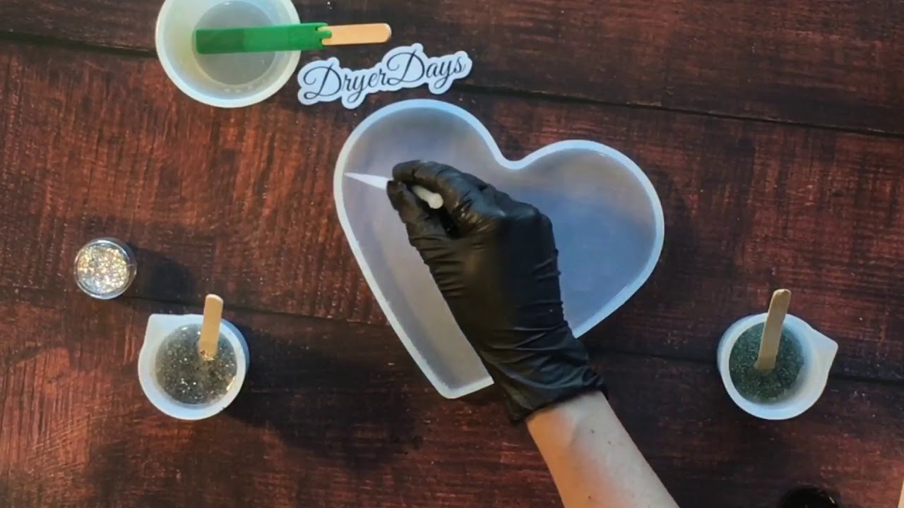 СУПЕР ПРОСТАЯ СЕРДЕЧКА ИЗ СМОЛЫ!!!! ❤