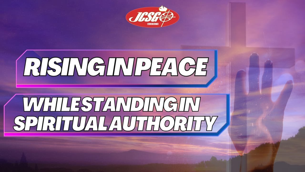 Rising in Peace While Standing in Spiritual Authority | Ptra. Benelinda Cariño