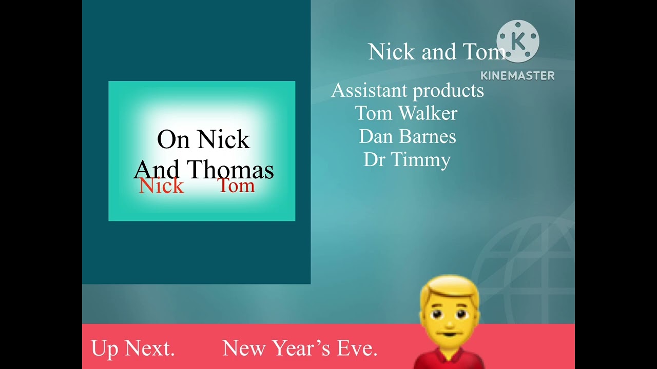 Nick and Thomas split screen credits