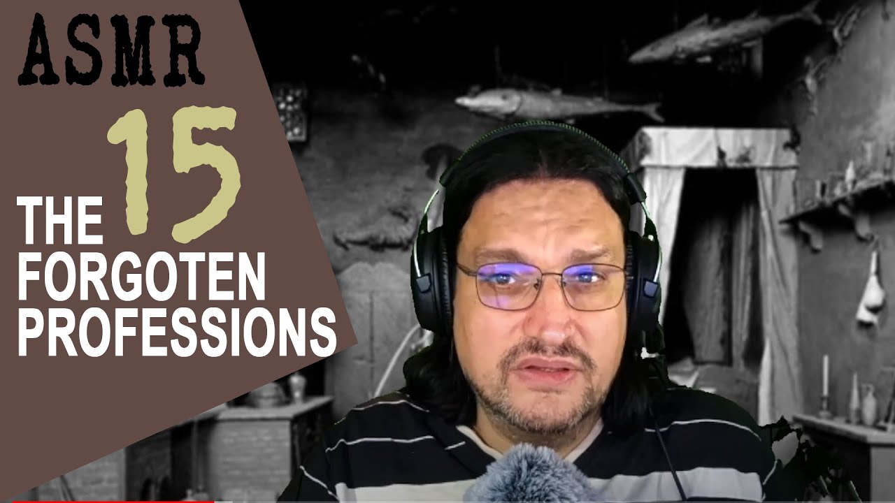 15 Forgotten Professions That No Longer Exist | Fascinating Jobs from the Past! | ASMR soft spoken |